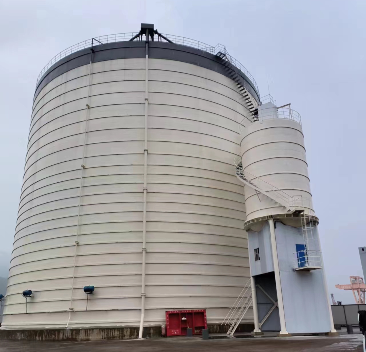 福山10万吨水泥钢板库